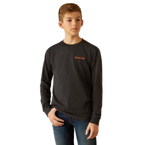 Picture of Ariat 10054008 ARIAT WETLANDS NATURE LS TSHRT