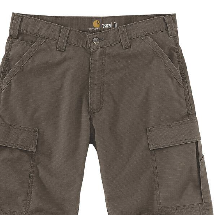 Picture of Carhartt 103543 Mens Force Relaxed Fit Ripstop Cargo Work Short