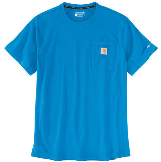 Picture of Carhartt 104616 Mens Force Relaxed Fit Midweight Short-Sleeve Pocket T-Shirt