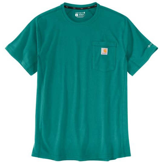 Picture of Carhartt 104616 Mens Force Relaxed Fit Midweight Short-Sleeve Pocket T-Shirt