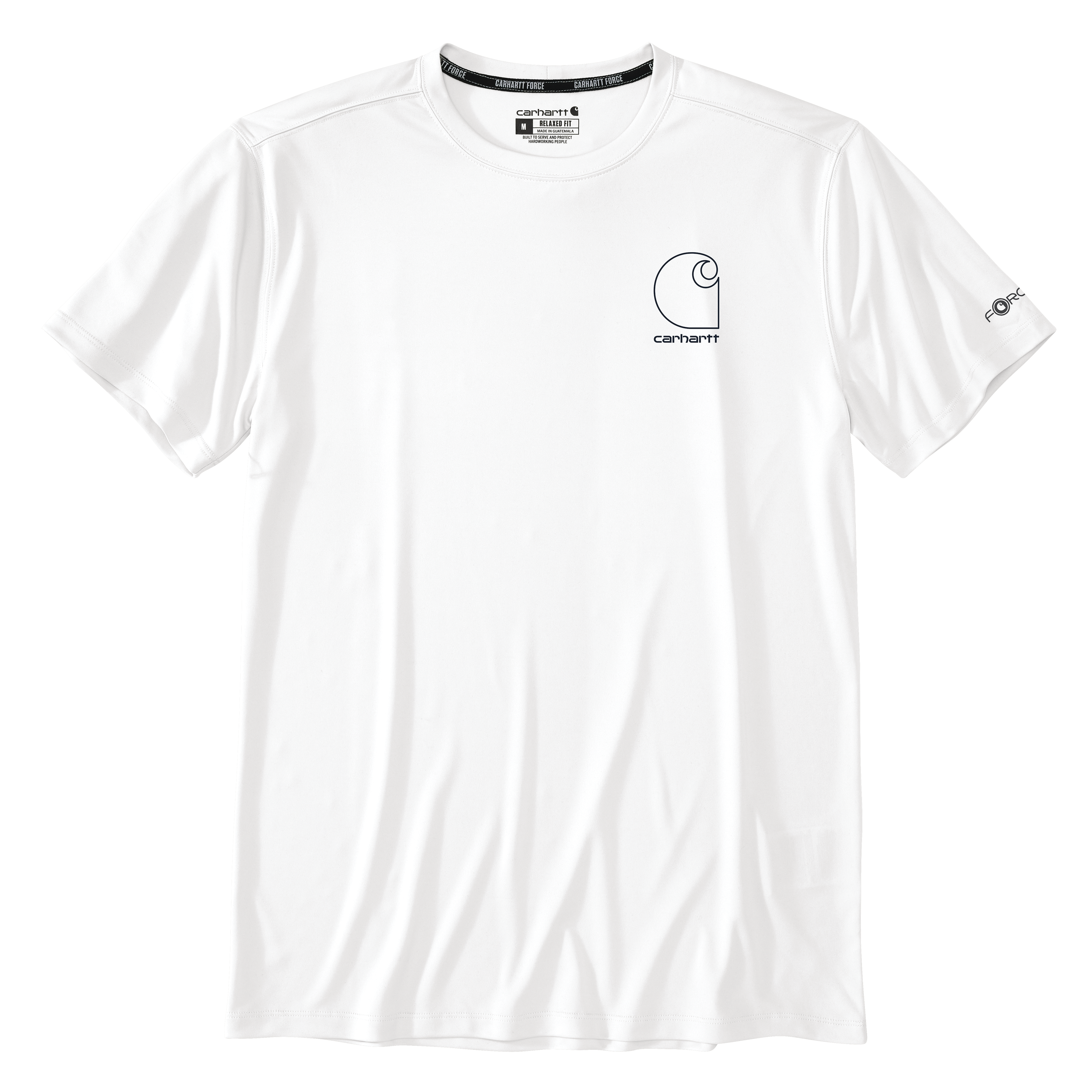Picture of Carhartt 106163 Mens Force Sun Defender™ Lightweight Short-Sleeve Logo Graphic T-Shirt