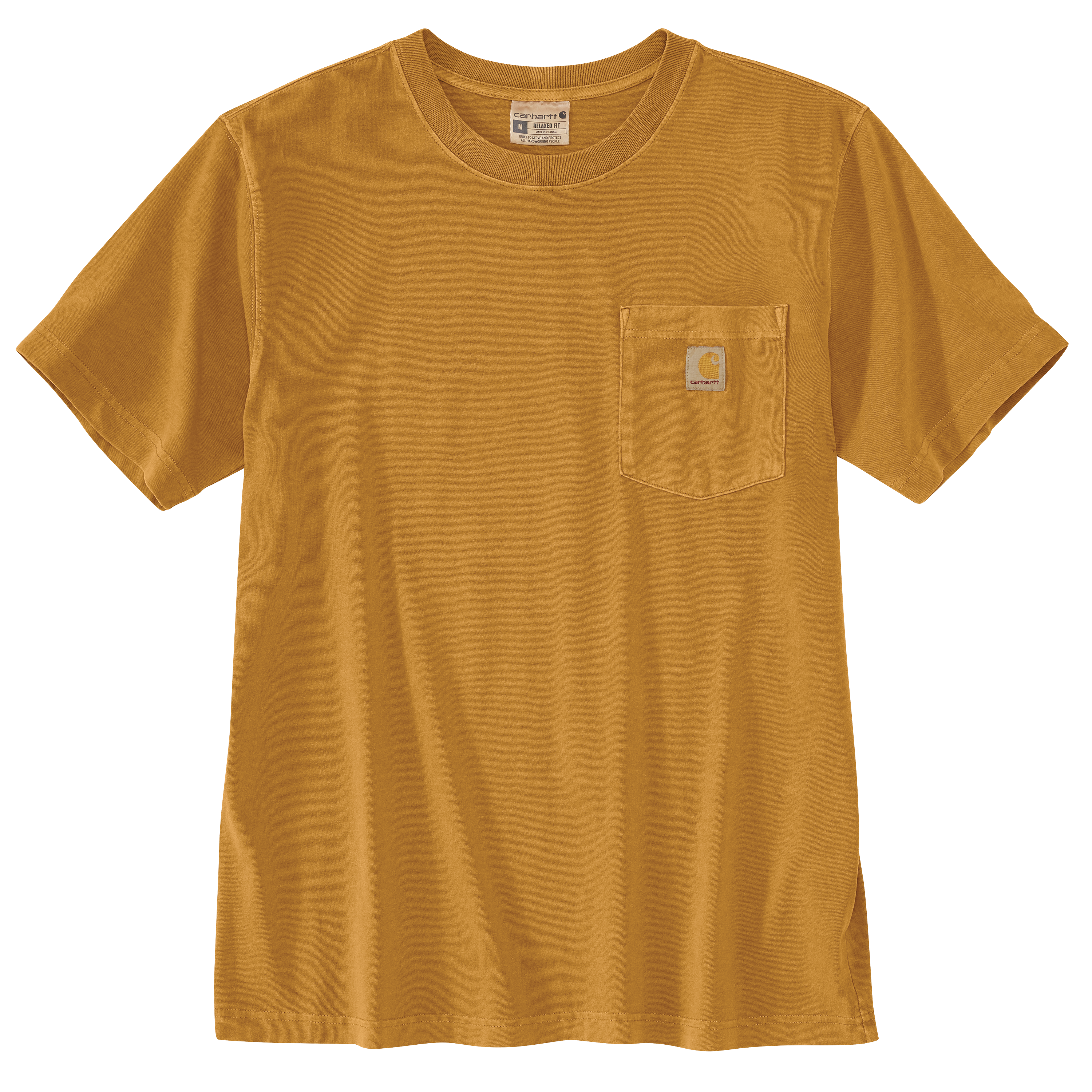 Picture of Carhartt 106252 Mens Relaxed Fit Lightweight Short-Sleeve Garment Dyed Pocket T-Shirt