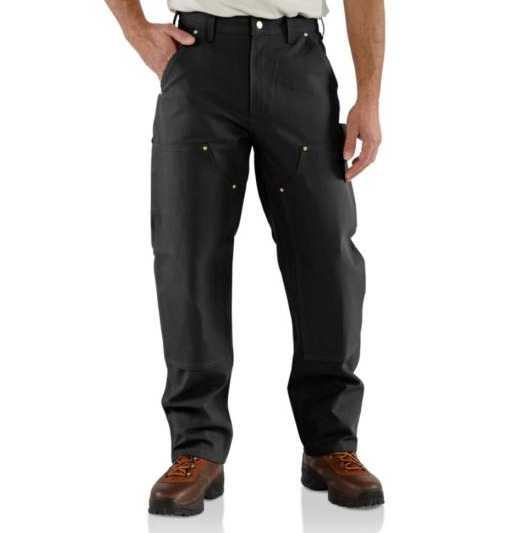 Picture of Carhartt B01 Mens Loose Fit Firm Duck Double-Front Utility Work Pant