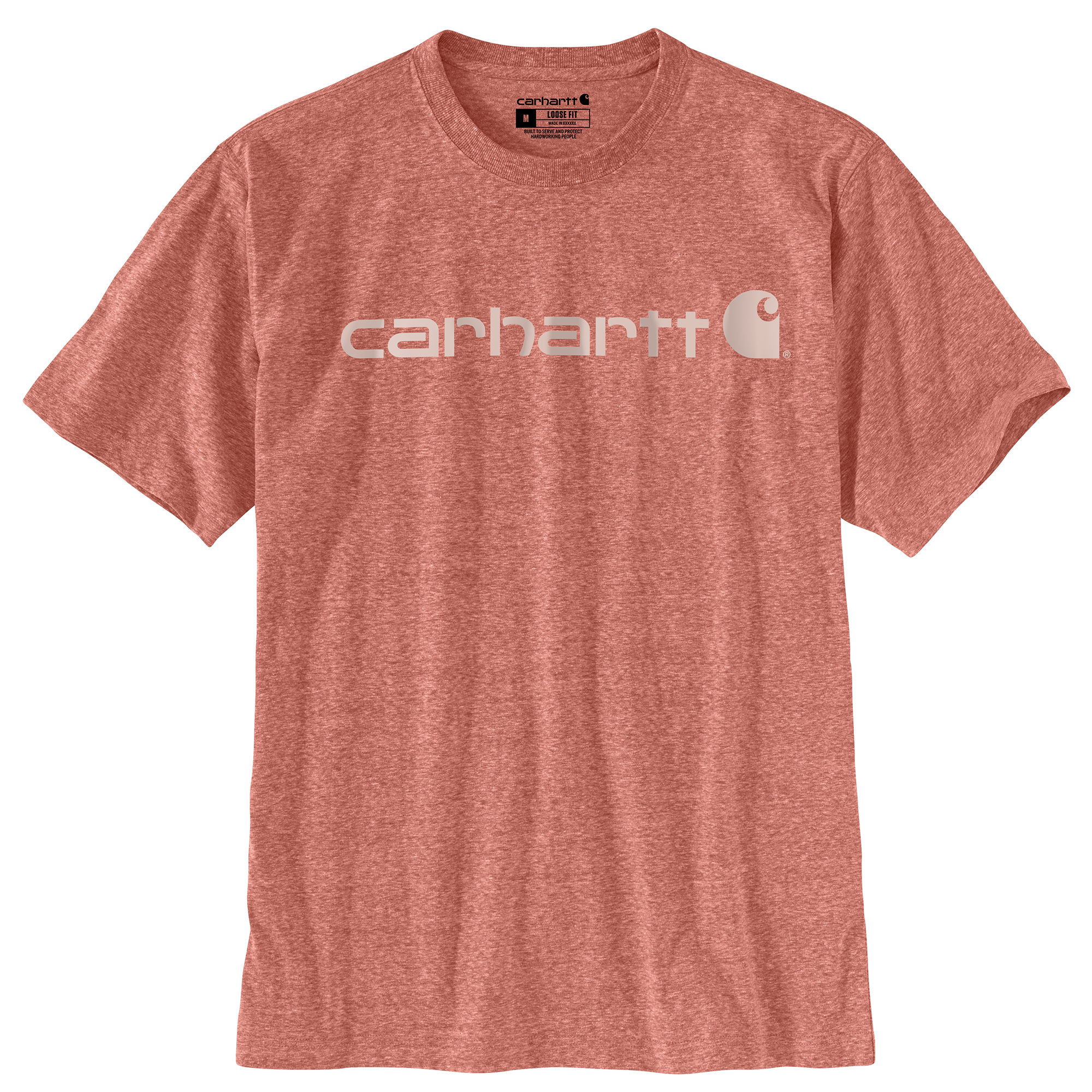 Picture of Carhartt K195 Mens Loose Fit Heavyweight Short-Sleeve Logo Graphic T-Shirt