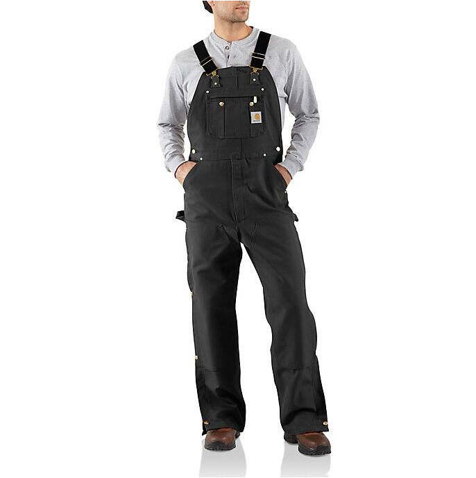 Picture of Carhartt R37 Mens Loose Fit Firm Duck Bib Overall