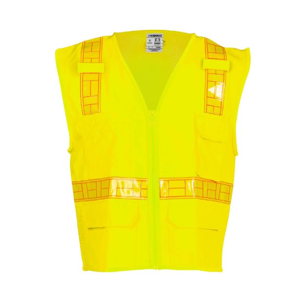 Picture of Kishigo 1208A Oralite® Solid Front with Mesh Back Vest